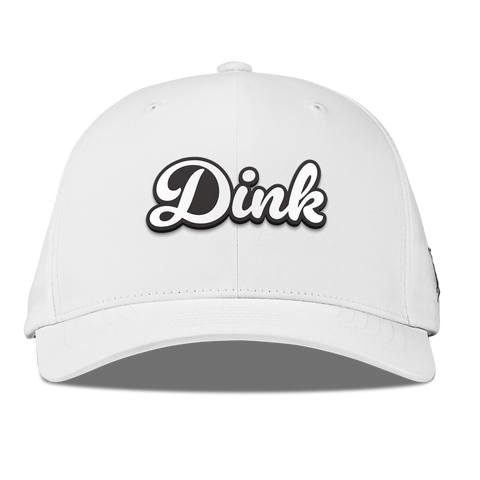Dink Script Flexfit Performance Fitted White