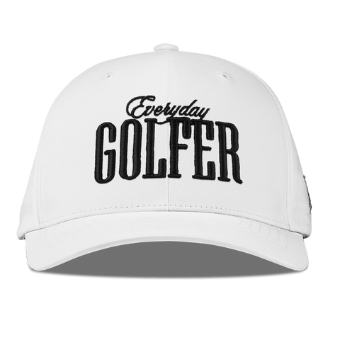 Everyday Golfer Flexfit Performance Fitted White