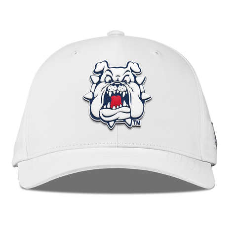 Fresno State University "Fresno State Bulldogs" Flexfit Performance Fitted White