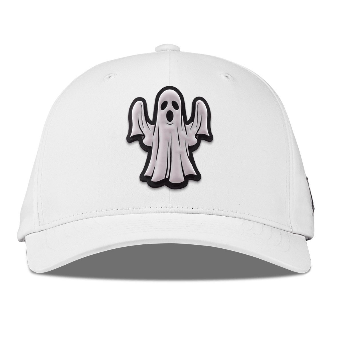 Ghostly PVC Flexfit Performance Fitted White
