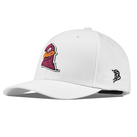 Virginia Tech University "HokieBird" Flexfit Performance Fitted White