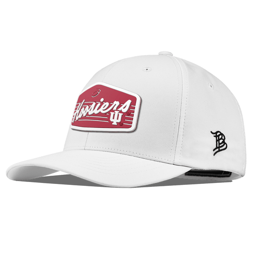 Indiana University "Hoosiers Football" Flexfit Performance Fitted White