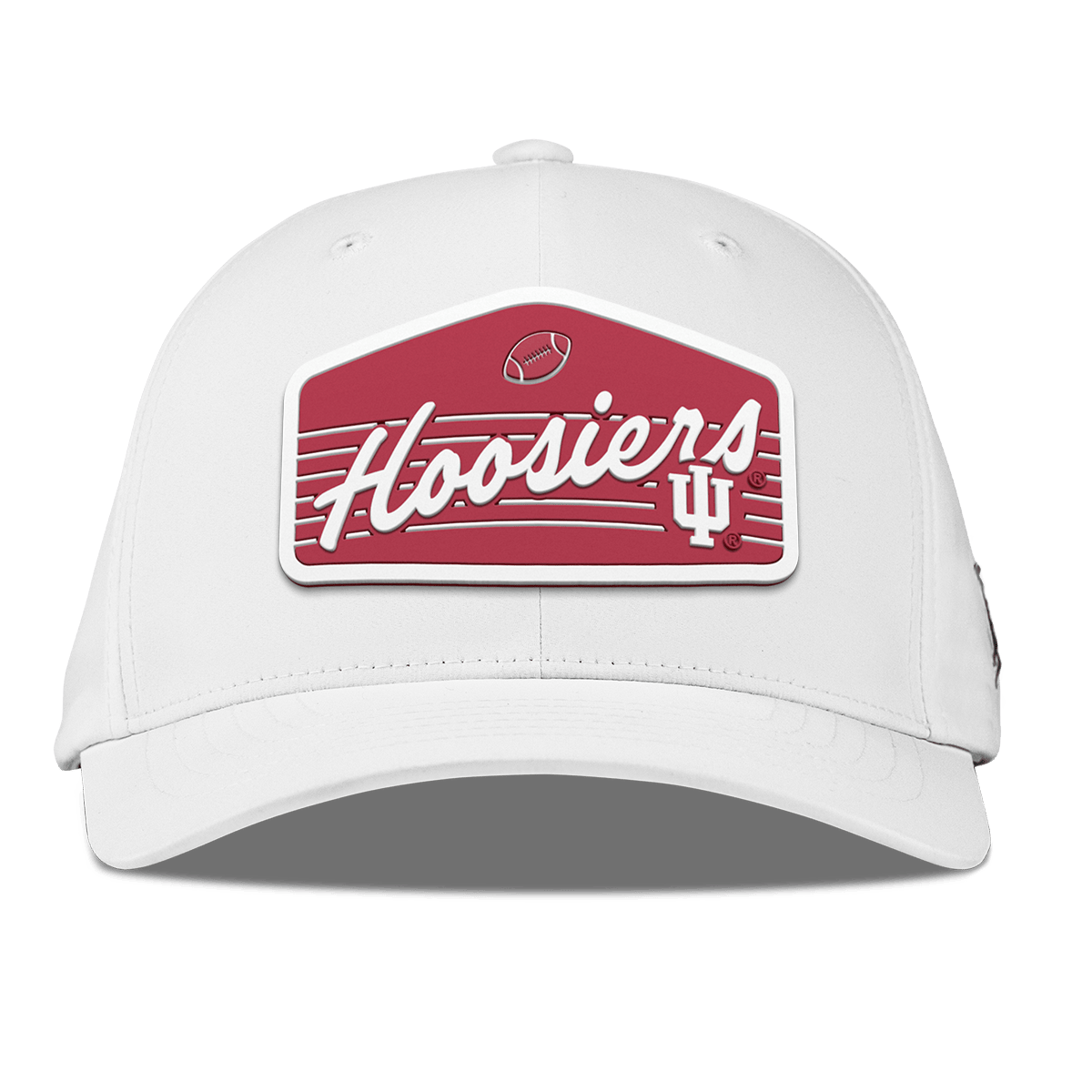 Indiana University "Hoosiers Football" Flexfit Performance Fitted White