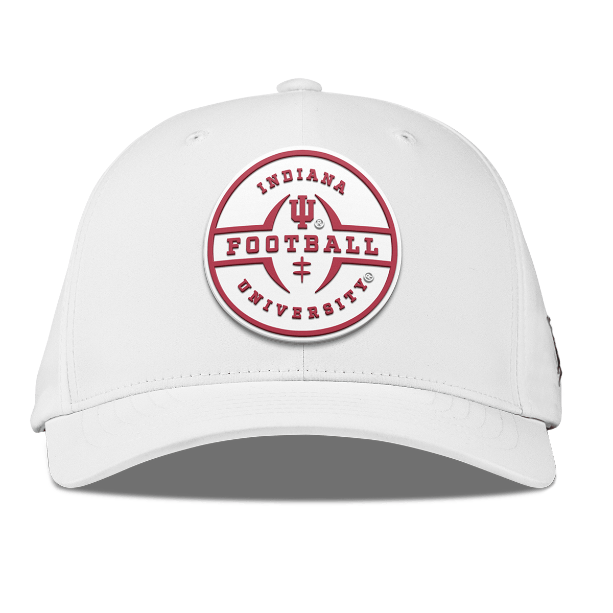Indiana University "Indiana Football Legacy" Flexfit Performance Fitted White