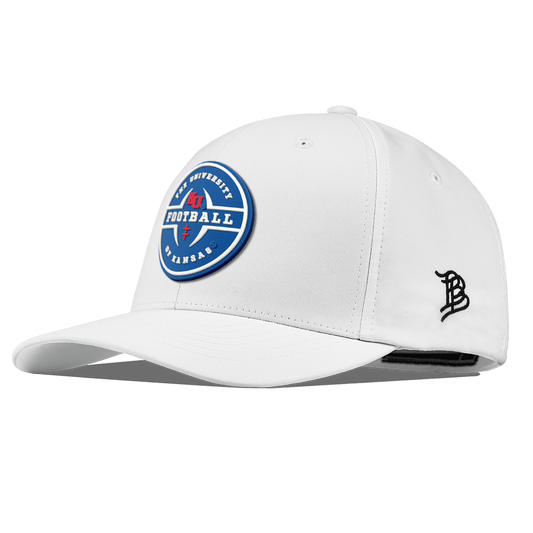 University of Kansas "Kansas Football Legacy" Flexfit Performance Fitted White