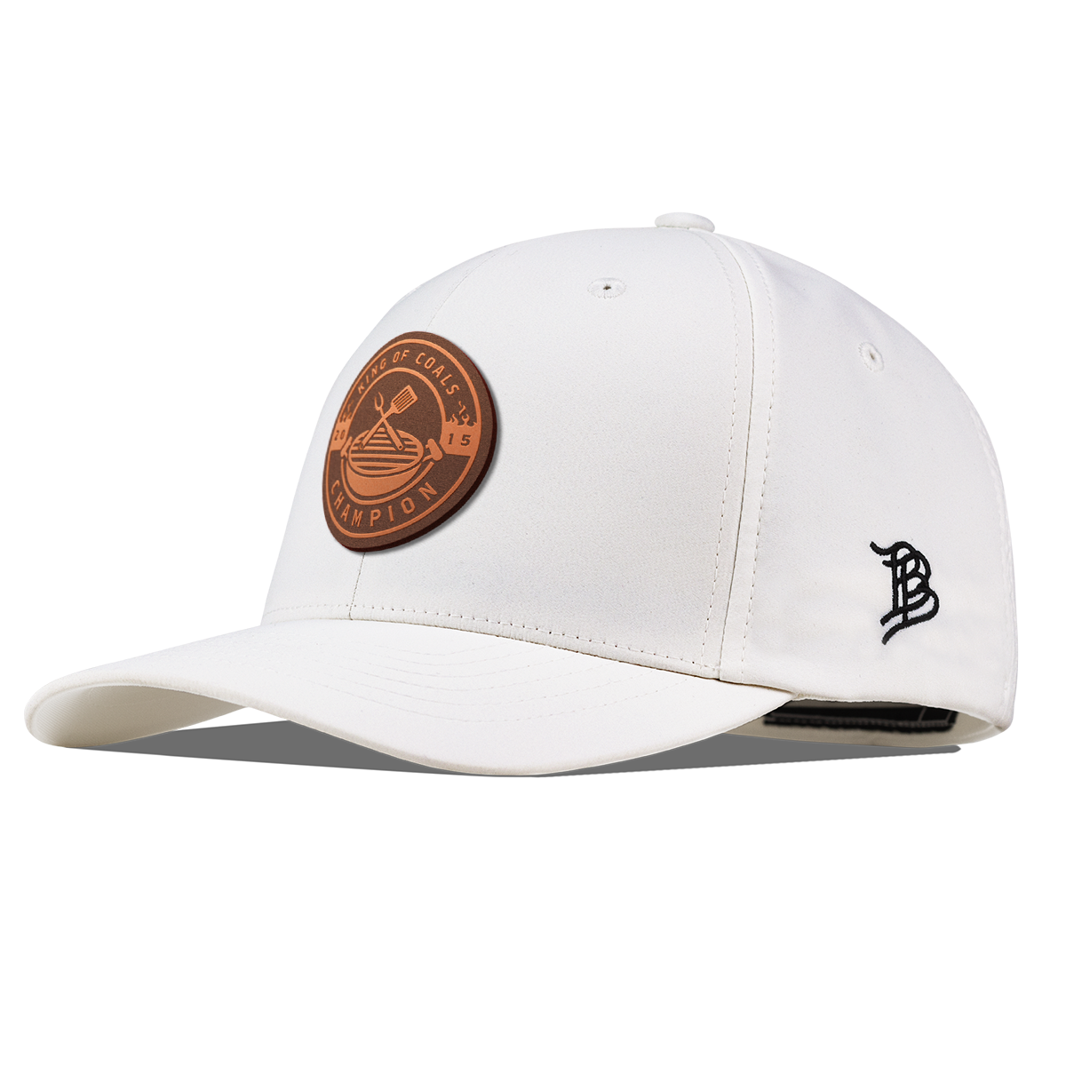 King of Coals Flexfit Performance Fitted White