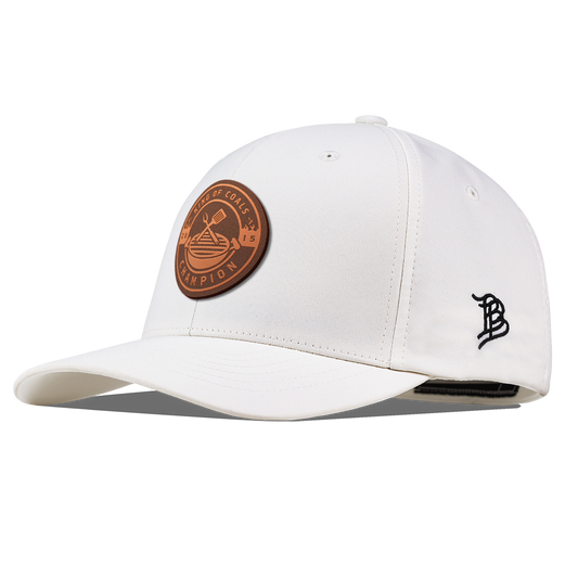 King of Coals Flexfit Performance Fitted White
