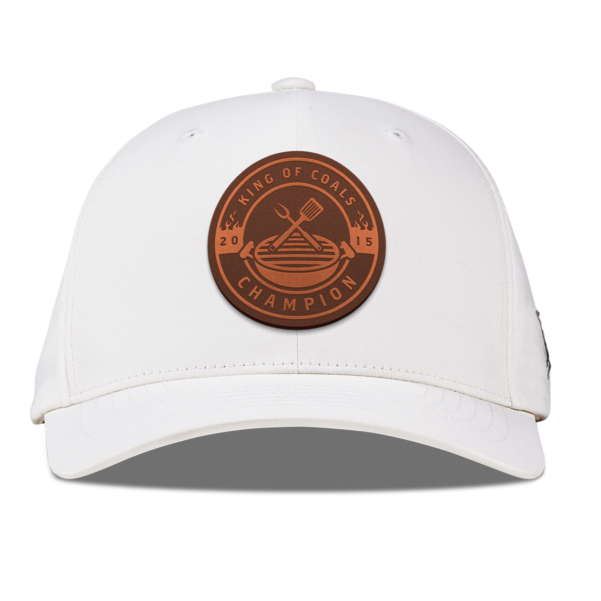 King of Coals Flexfit Performance Fitted White