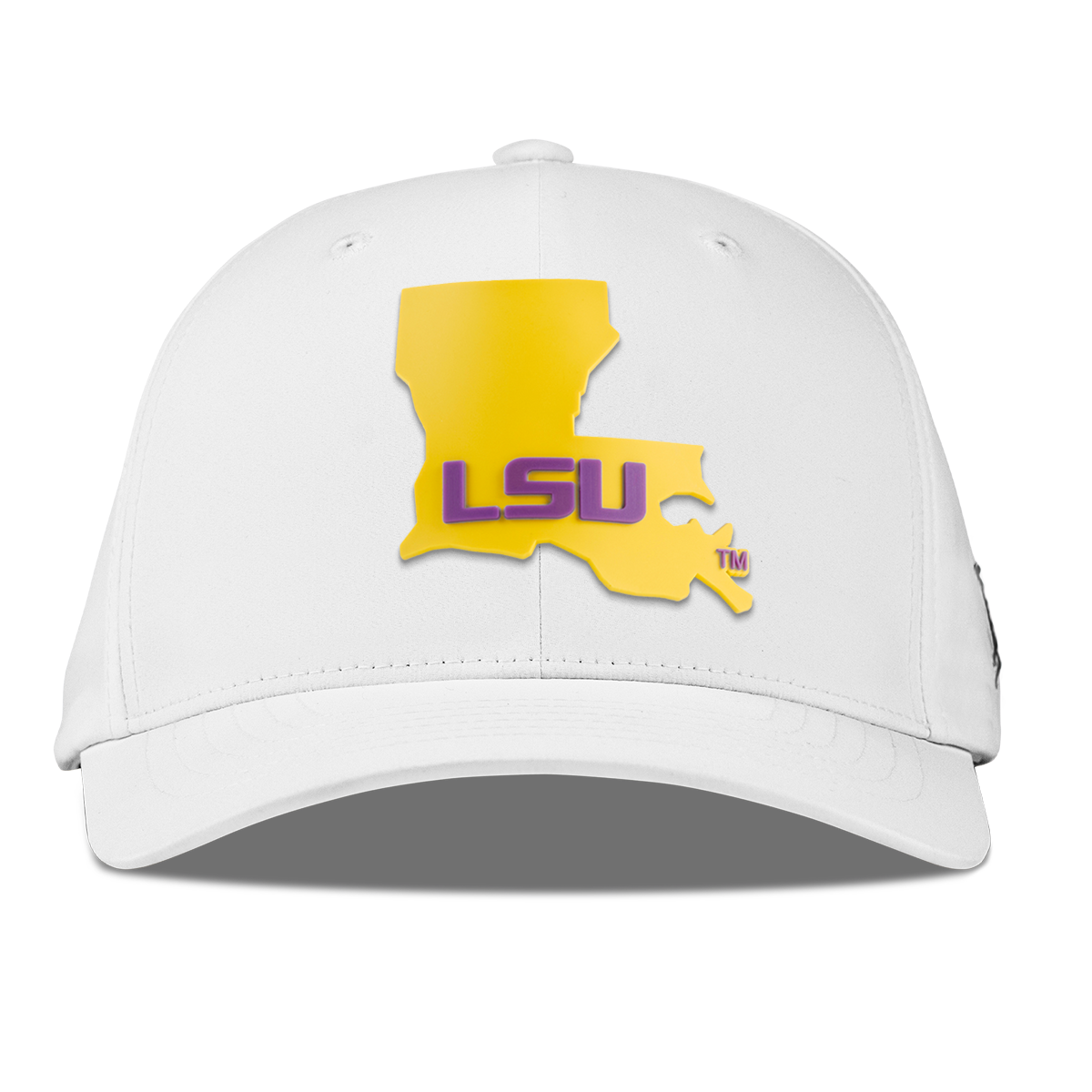 Louisiana State University "LSU Gold State" Flexfit Performance Fitted White