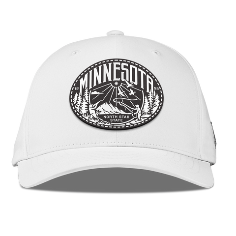 Minnesota Traveler Flexfit Performance Fitted White
