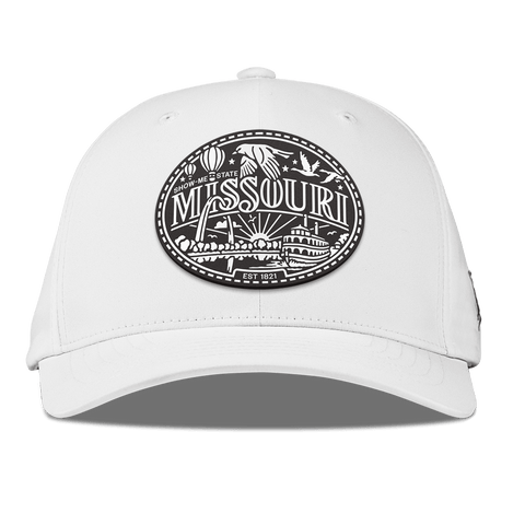 Missouri Traveler Flexfit Performance Fitted White