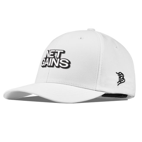 Net Gains Flexfit Performance Fitted White