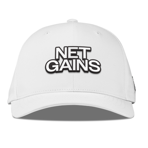 Net Gains Flexfit Performance Fitted White