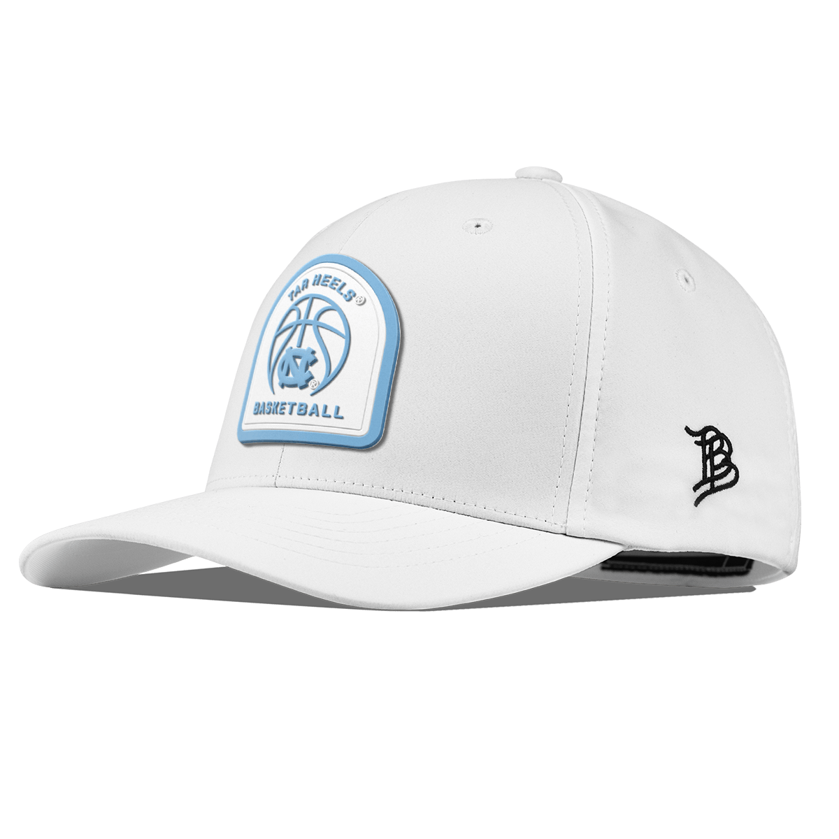University of North Carolina "North Carolina Basketball" Flexfit Performance Fitted White