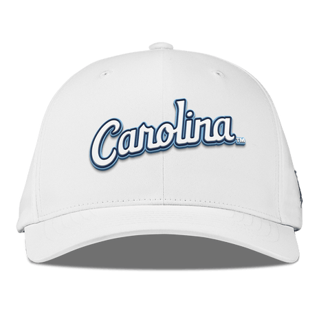 University of North Carolina "North Carolina Script" Flexfit Performance Fitted White