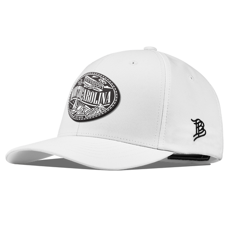 North Carolina Traveler Flexfit Performance Fitted White