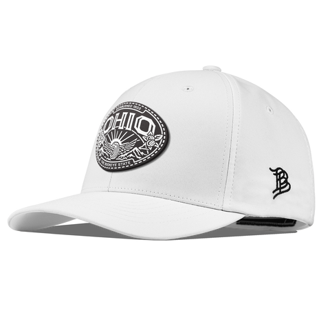 Ohio Traveler Flexfit Performance Fitted White