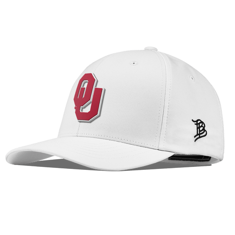 University of Oklahoma "Oklahoma Team Logo" Flexfit Performance Fitted White