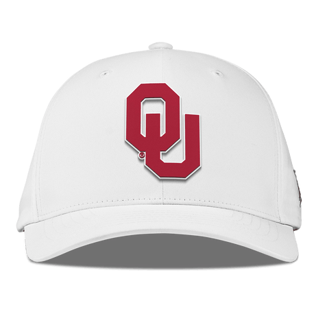 University of Oklahoma "Oklahoma Team Logo" Flexfit Performance Fitted White
