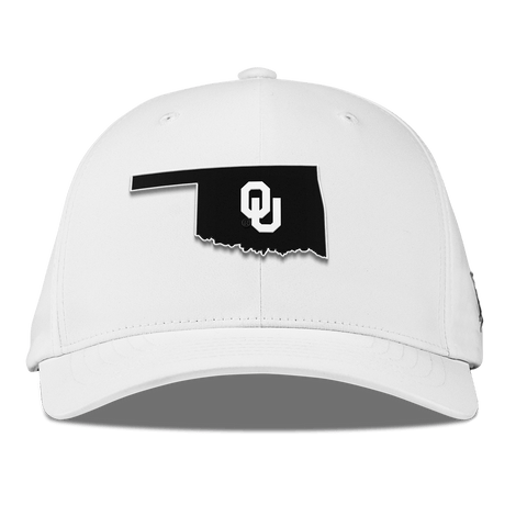 University of Oklahoma "Oklahoma Vintage Series" Flexfit Performance Fitted White