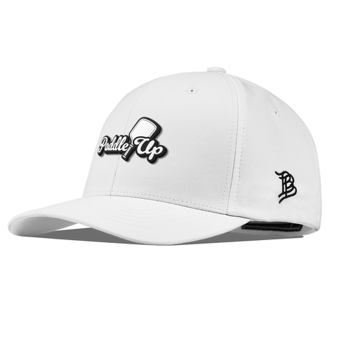 Paddle Up Flexfit Performance Fitted White