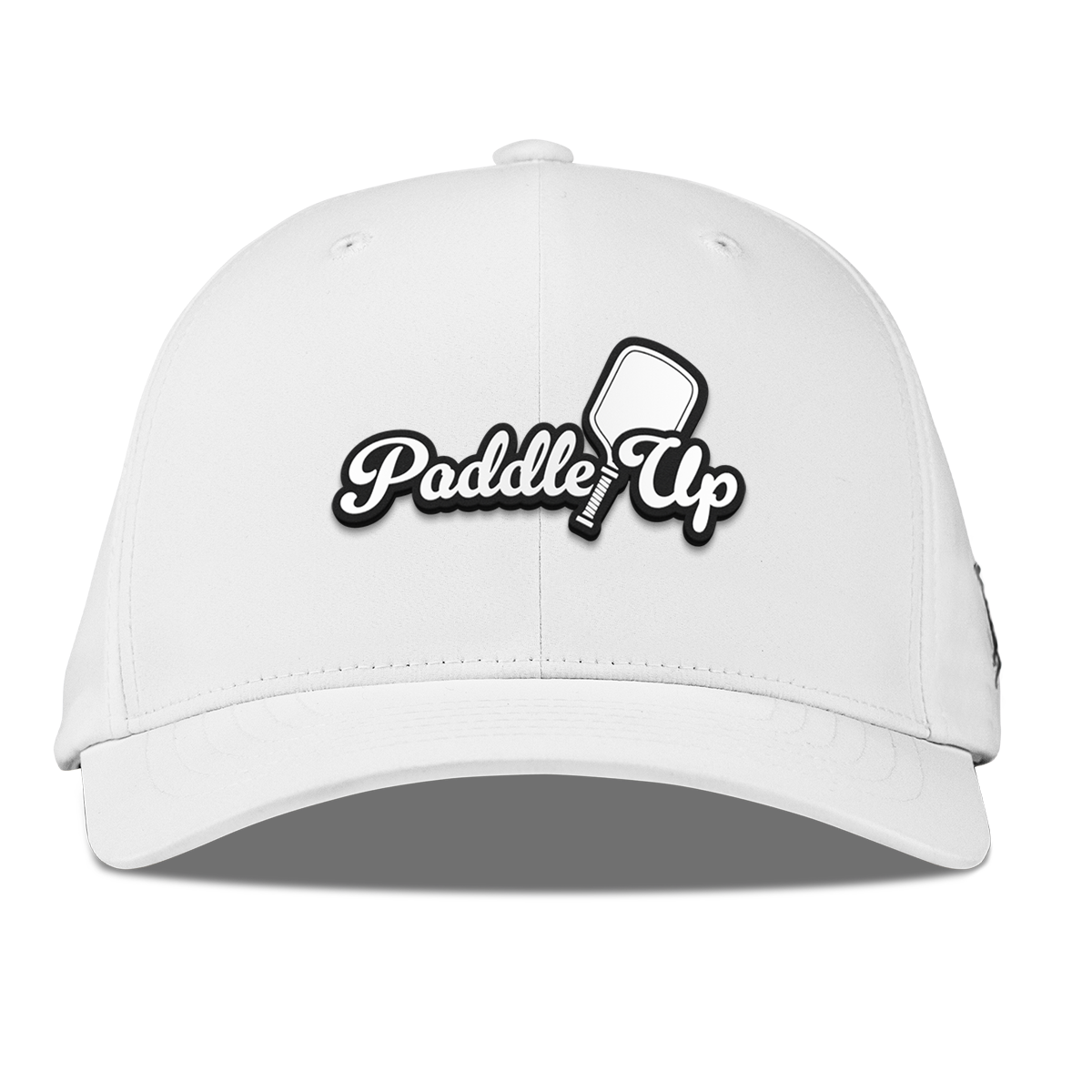 Paddle Up Flexfit Performance Fitted White