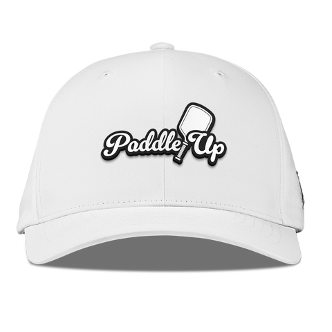 Paddle Up Flexfit Performance Fitted White