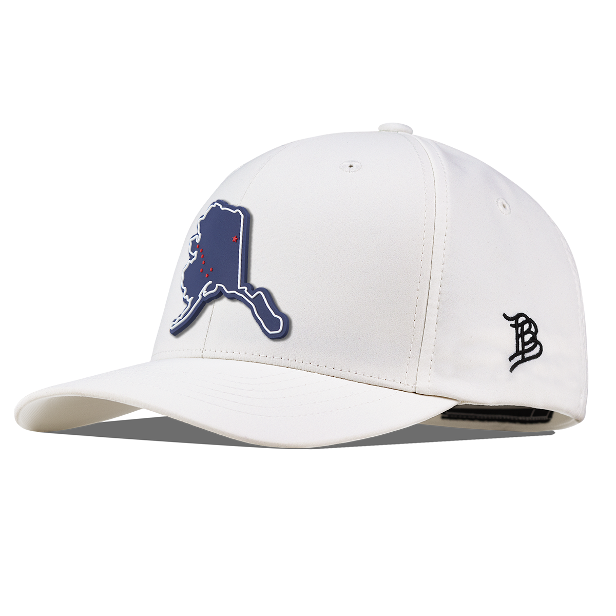 Alaska Patriot Series Flexfit Performance Fitted White