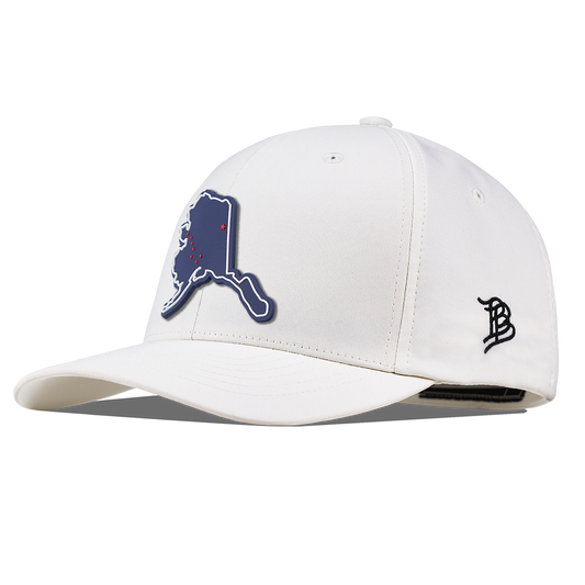 Alaska Patriot Series Flexfit Performance Fitted White