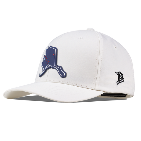 Alaska Patriot Series Flexfit Performance Fitted White