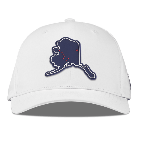 Alaska Patriot Series Flexfit Performance Fitted White