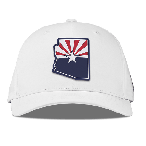 Arizona Patriot Series Flexfit Performance Fitted White