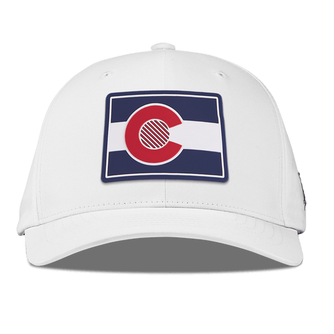 Colorado Patriot Series Flexfit Performance Fitted White