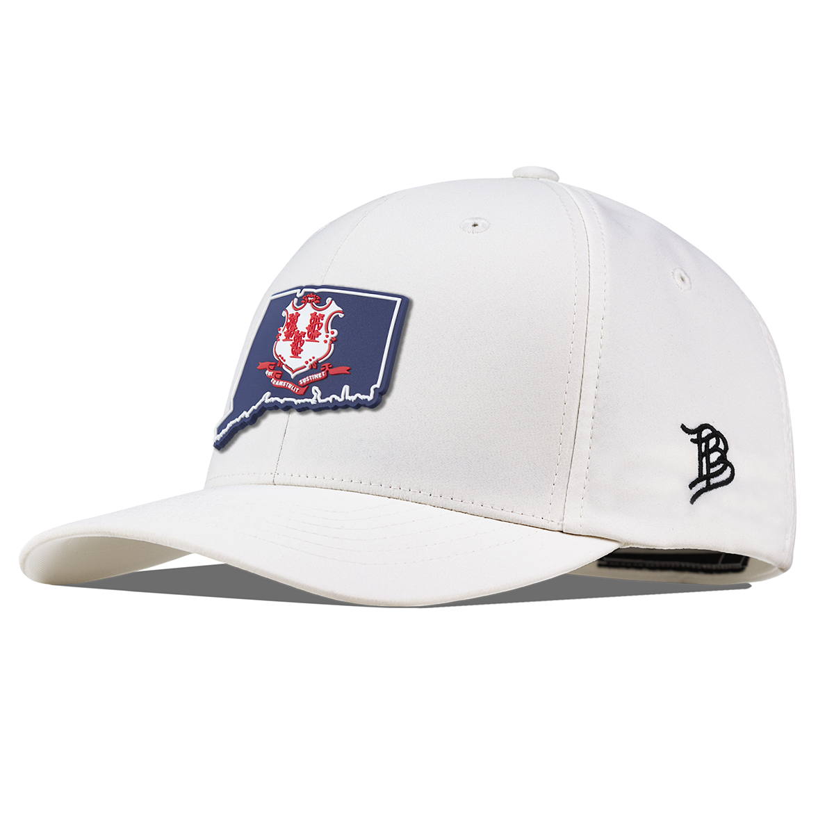 Connecticut Patriot Series Flexfit Performance Fitted White