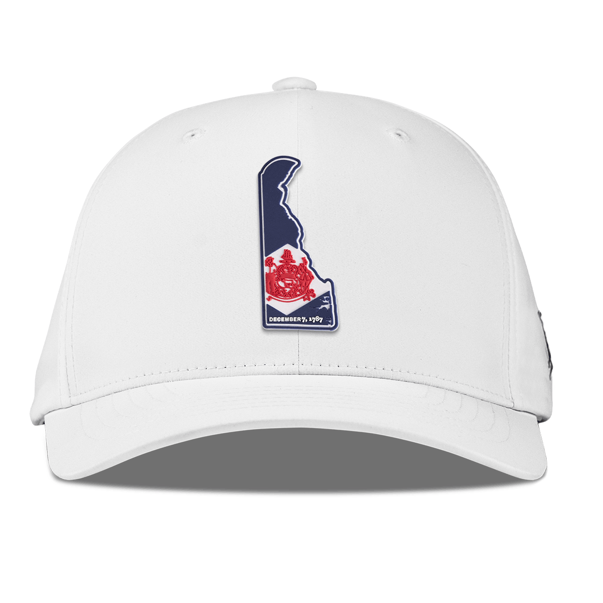Delaware Patriot Series Flexfit Performance Fitted White