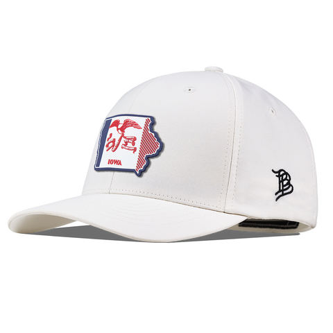 Iowa Patriot Series Flexfit Performance Fitted White