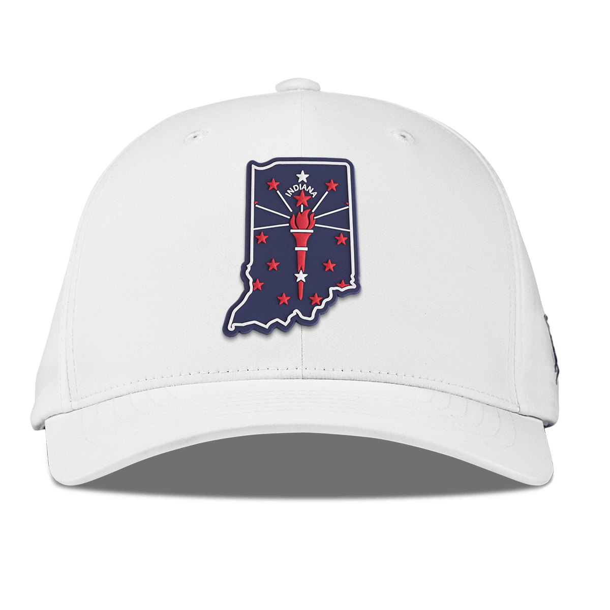 Indiana Patriot Series Flexfit Performance Fitted White