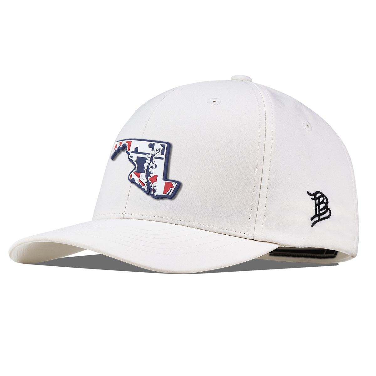 Maryland Patriot Series Flexfit Performance Fitted White