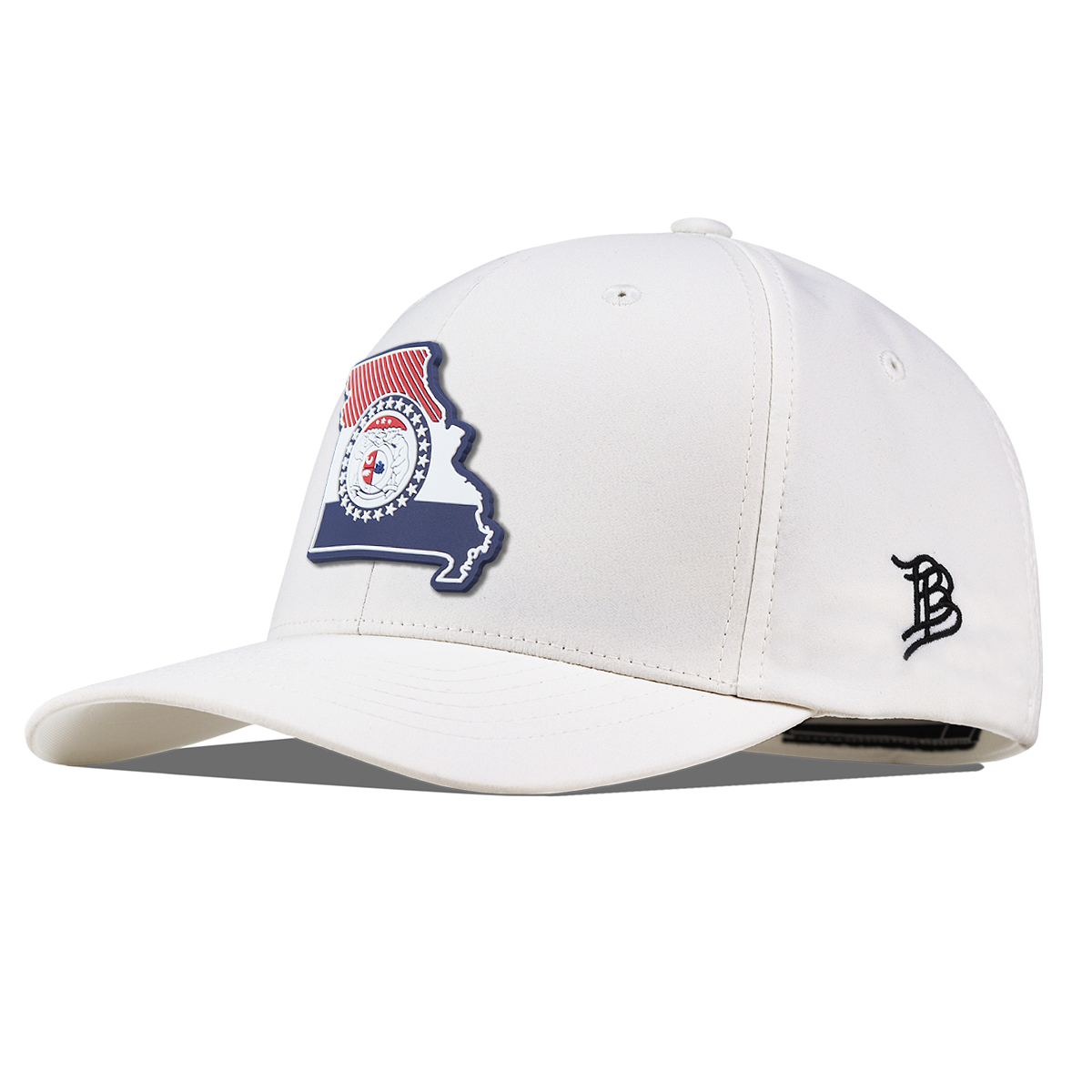 Missouri Patriot Series Flexfit Performance Fitted White