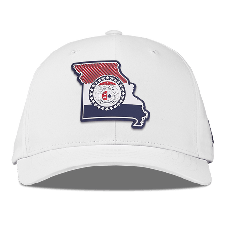 Missouri Patriot Series Flexfit Performance Fitted White