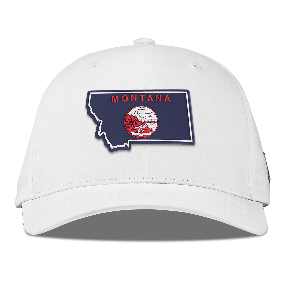 Montana Patriot Series Flexfit Performance Fitted White