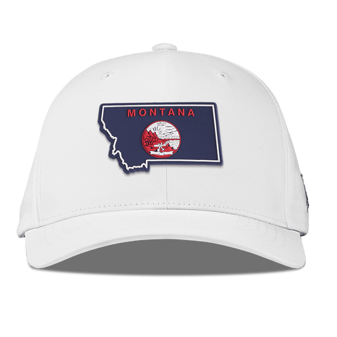Montana Patriot Series Flexfit Performance Fitted White