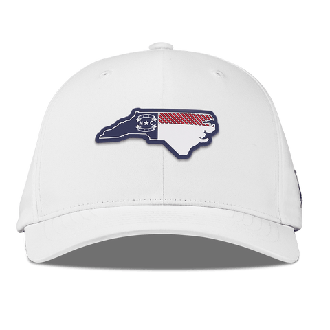 North Carolina Patriot Series Flexfit Performance Fitted White