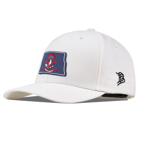 North Dakota Patriot Series Flexfit Performance Fitted White