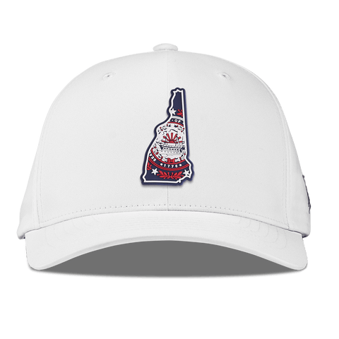 New Hampshire Patriot Series Flexfit Performance Fitted White