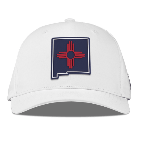 New Mexico Patriot Series Flexfit Performance Fitted White