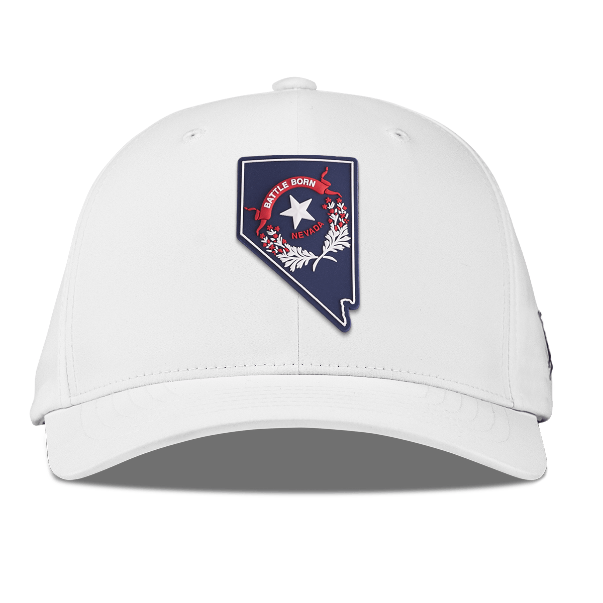 Nevada Patriot Series Flexfit Performance Fitted White