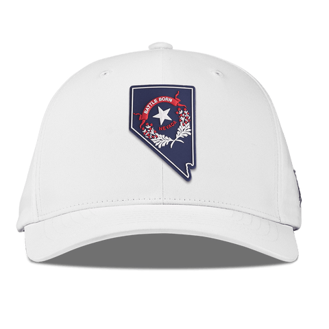 Nevada Patriot Series Flexfit Performance Fitted White