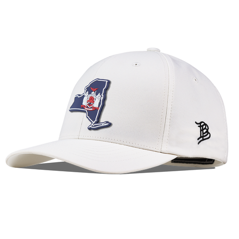 New York Patriot Series Flexfit Performance Fitted White
