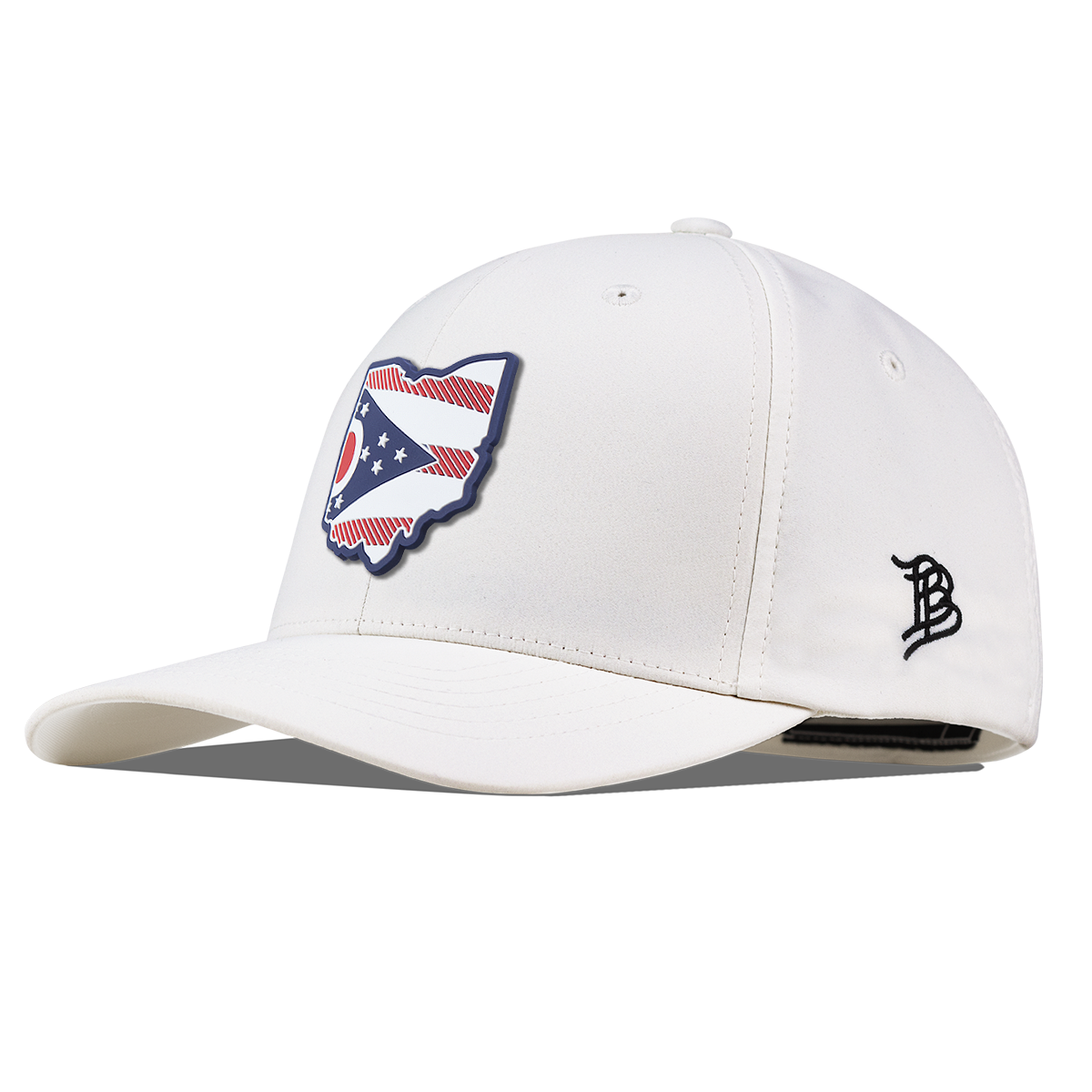 Ohio Patriot Series Flexfit Performance Fitted White